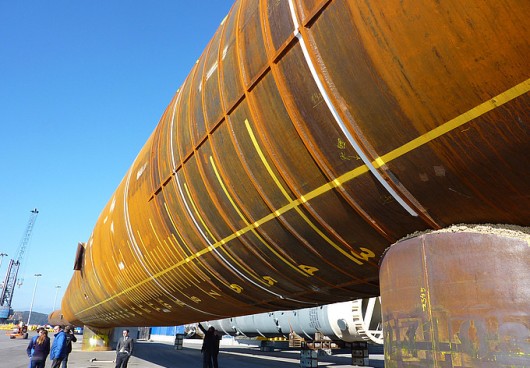 Germany: EWE Installs First Monopile at Riffgat Offshore Wind Farm Germany: EWE Installs First Monopile at Riffgat Offshore Wind Farm